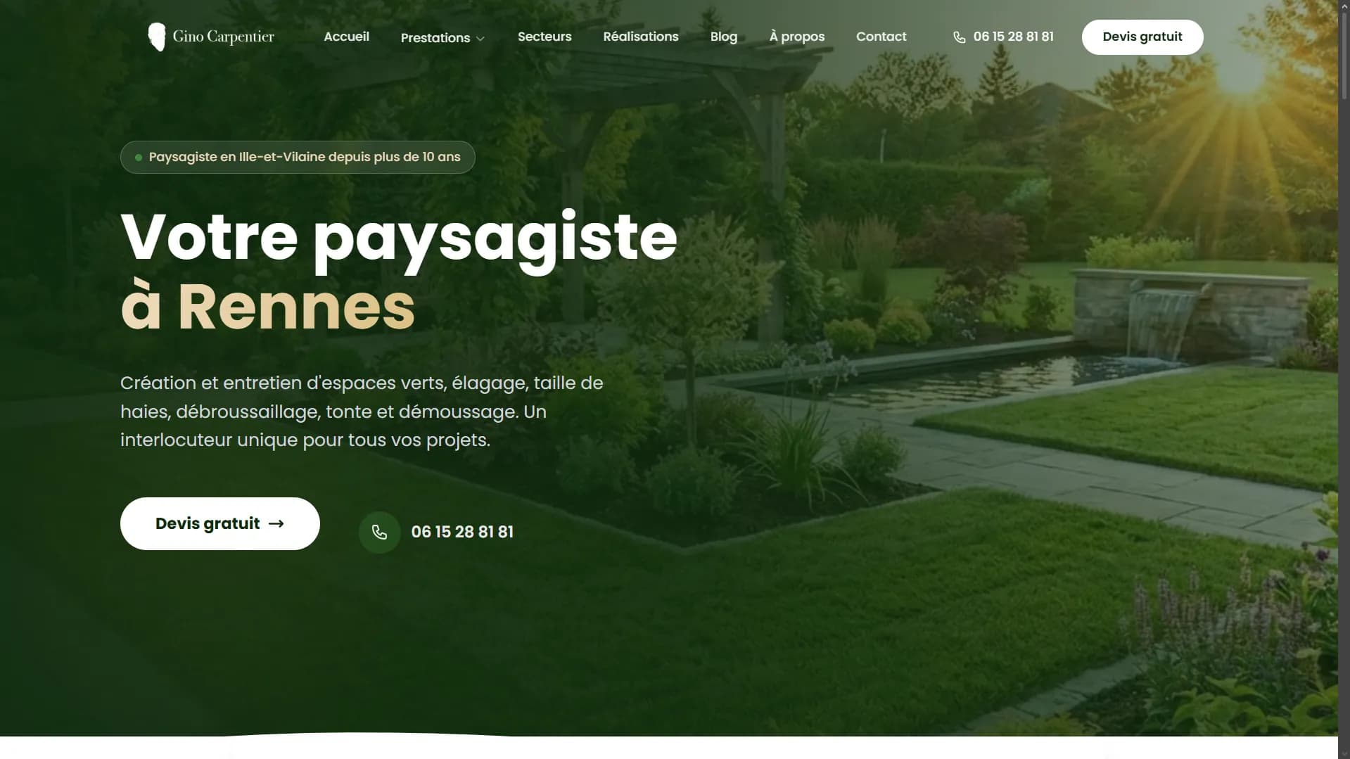 Carpentier Paysagiste